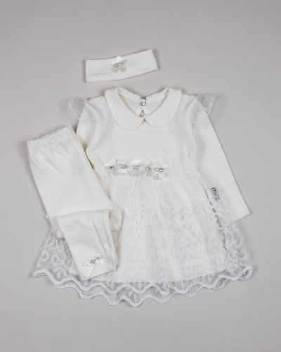 FINDIK 41124 Костюм (цвет: Кремовый) FINDIK 41124 Костюм (цвет: Кремовый)