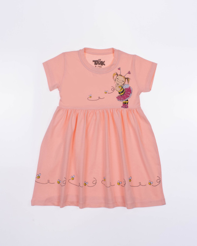 TMK 5373 Платье (цвет: Персиковый)
