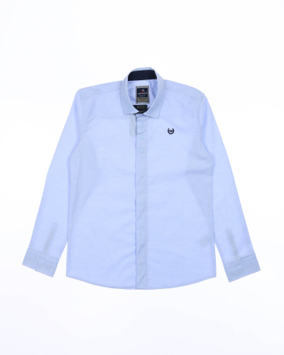 CEGISA 1629/1 Рубашка  (цвет: Голубой меланж 140 см)