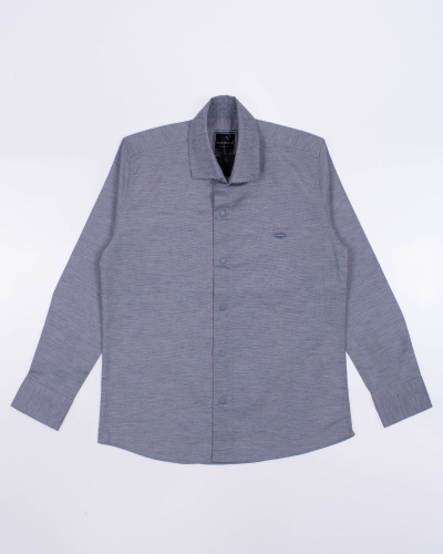 CEGISA 4098/1 Рубашка (кнопки) (цвет: Серый меланж 146 см)